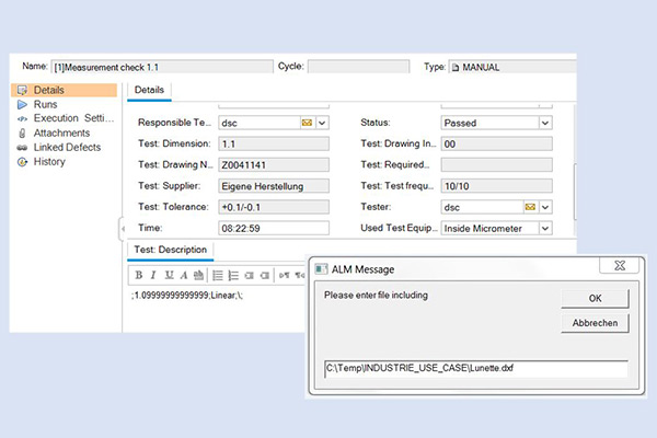 Test / inspection planning